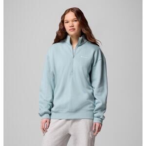COLUMBIA Women's Aldermore Half Zip Fleece Pullover Crushed Blue XL